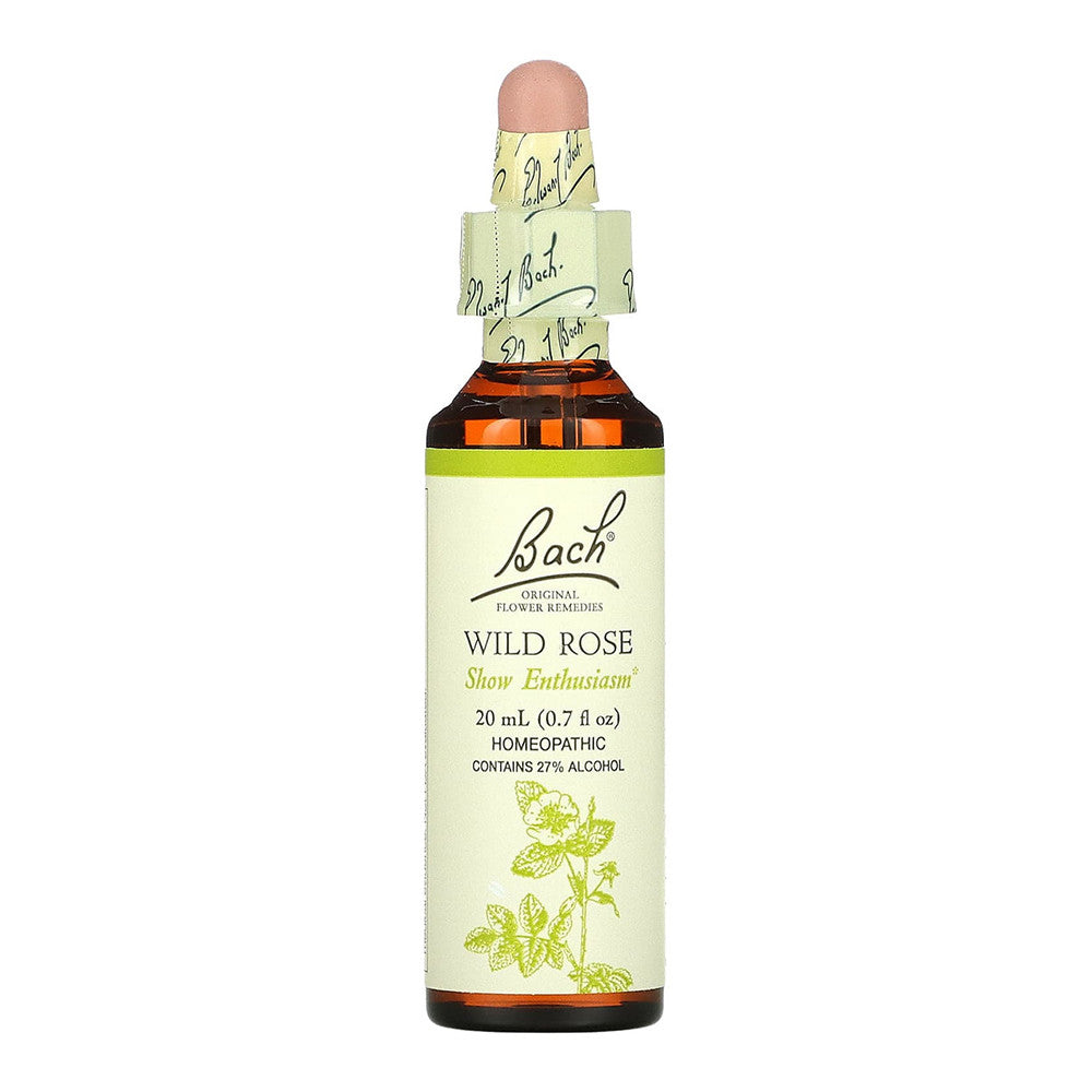 Bach Original Flower Essences Wild Rose, 0.7 Oz